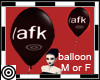 *m /AFK Black Balloon