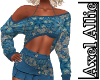 AA BLUE DENIM SWEATER