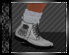 Grey Pumpkin Hiker Boots