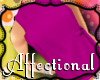 ❥Cling Purple Top