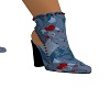 Heart Jean Boots