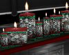 Holiday Long Candle Tray