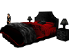 ~Li~Red Black Bed