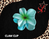 Blue Claw Clip
