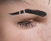 black lines eyebrowns