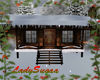 Winter Log Cabin