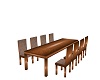 MP~WOODEN DINING TABLE
