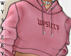 ⓦ WYSTERY Hoodie Pink