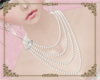 A: Layers pearl necklace