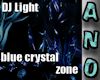 DJ Light blue Crystal Zo