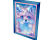 pink /blue fox wall hang