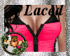 ~QI~ Laced Up Hot Pink
