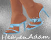 Clara heels blue