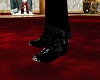 blk snakeskin boots