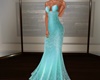 Glittering Gown Teal