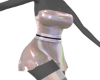 Holo Satin Dress
