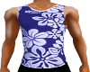 AC*Blue Hawaii tank top