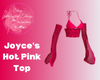Joyce's Hot Pink Top