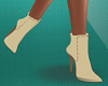 Beige Fashion Boots