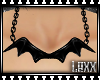 [xx] Pvc Bat Necklace