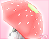 ♡ strawberry umbrella