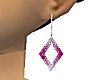 *Pink Diamond Earrings*