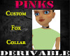 Custom Fox Collar