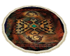 native round rug