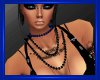 !E! Blue/Black Pearls