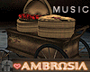 Ambrosia Rose Music Cart