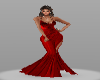 DLS red xmas gown