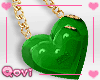 Green Heart Handbag