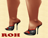 HEPBURN shoes red ROH