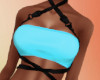 Blue Harness Top