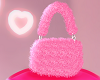 Y! Pink Fur Bag