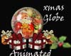 santa globe animated