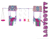 Carebears swingset