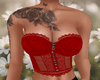 Lace Red Top