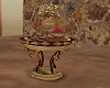 Antique Table with Lamp