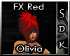 #SDK# FX Red Olivia