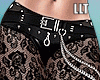 Black lace pant