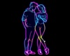 Valentines Couple Neon