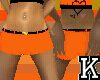 *K* Orange/Black Shortz