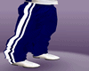LR-Blue & White Pants