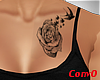 C- Rose+Birds Tattoo