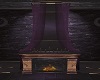 Purple Fireplace