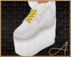 Gold Laced Sneakers