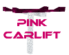 Pink Car lift