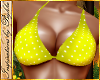 I~Yellow PolkaDot Bikini