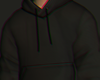 ♆.. Black Basic Hoodie
